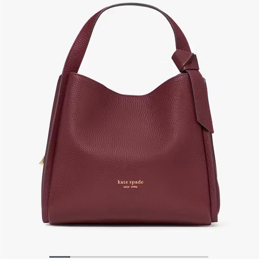 Kate Spade Knott medium bag in color Cordova